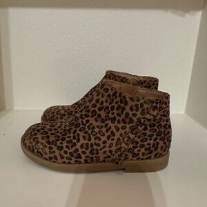 Sugar Kids Brown Leopard Boots